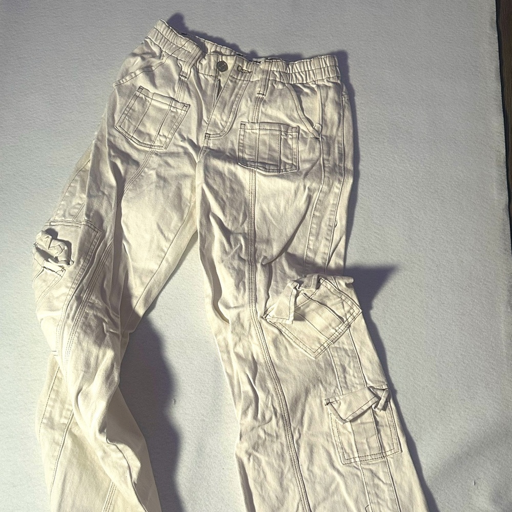 Urban Outfitters Off-White Cargo Pants